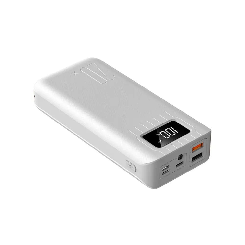 20KmAh Dual-Port Power Bank with Flashlight